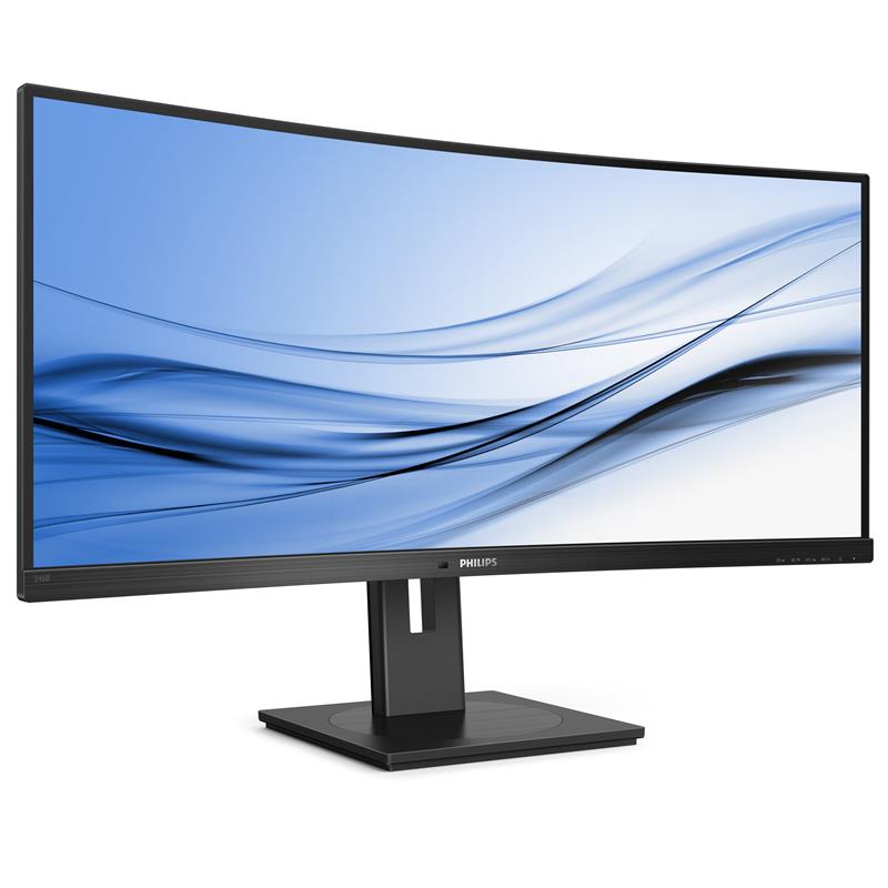 Philips B Line 346B1C/00 computer monitor 86,4 cm (34"") 3440 x 1440 Pixels WQHD LCD Zwart