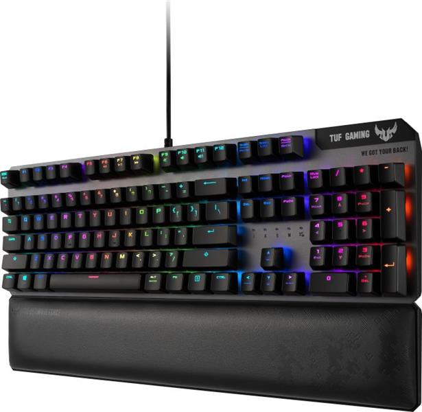 ASUS TUF Gaming K7 toetsenbord USB AŽERTY Zwart