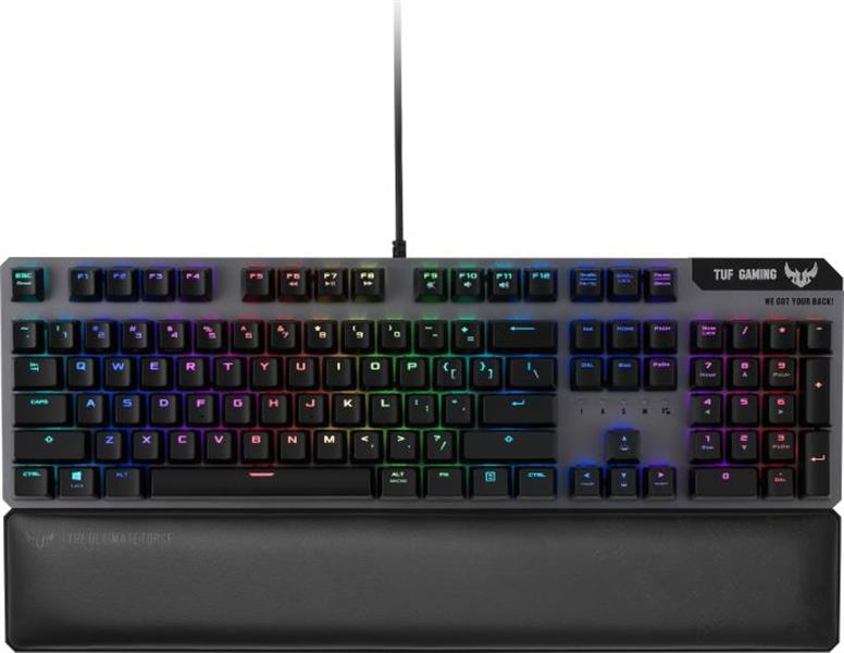 ASUS TUF Gaming K7 toetsenbord USB AŽERTY Zwart