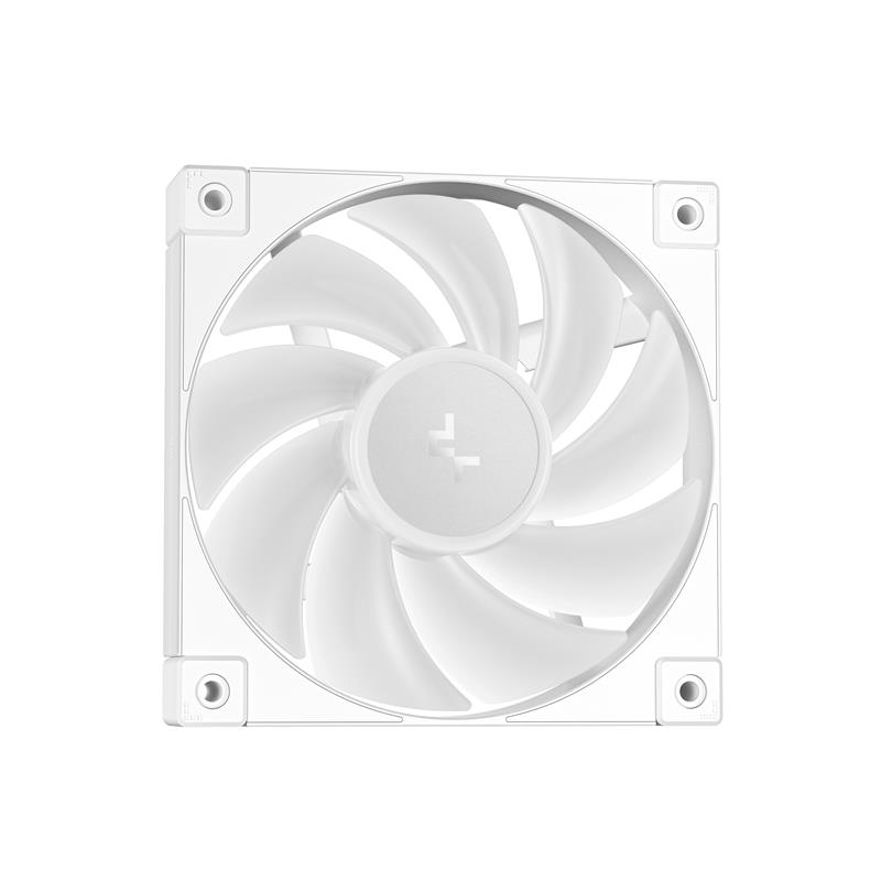 DeepCool Mystique 360 WH ARGB Processor Alles-in-één vloeistofkoeler 12 cm Wit 1 stuk(s)
