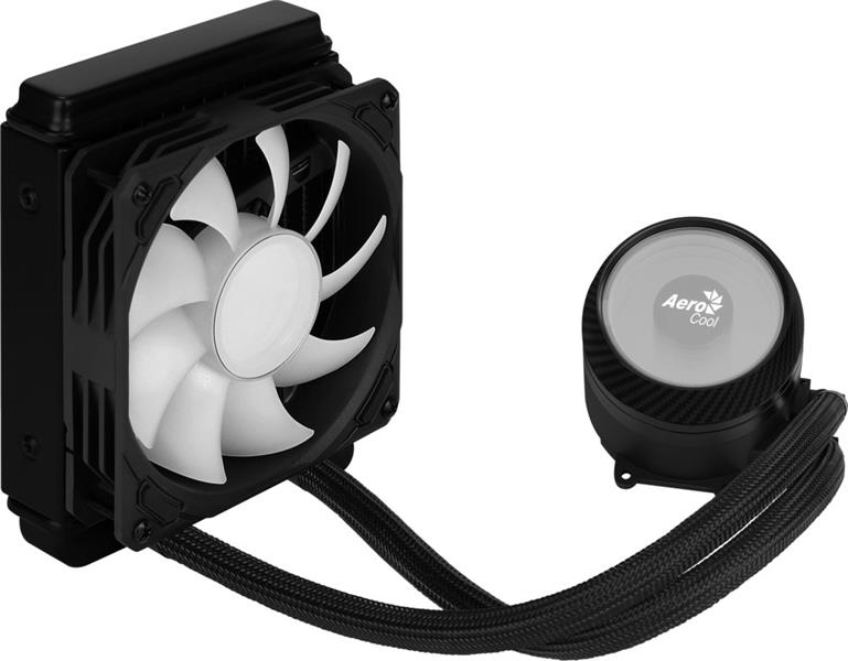 Aerocool Mirage L120 Processor Alles-in-één vloeistofkoeler Zwart