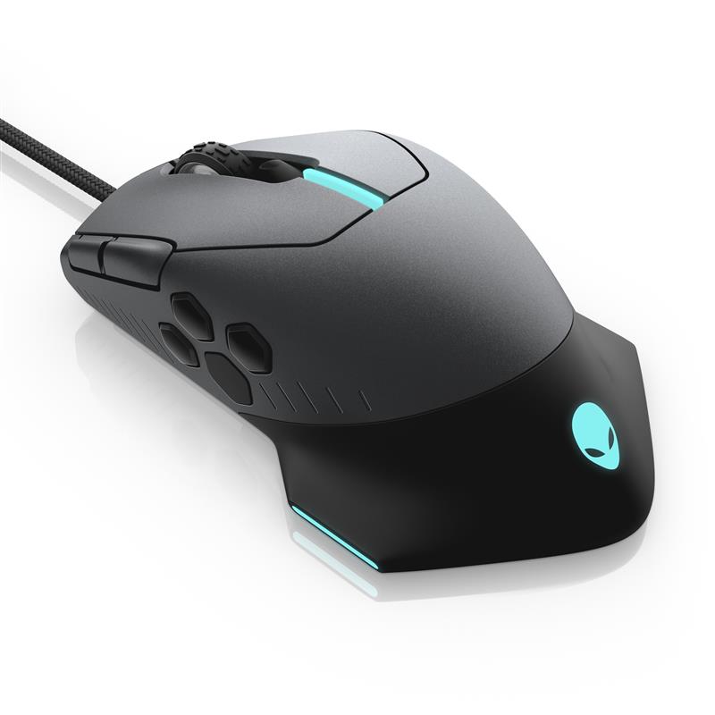 Alienware 510M muis Rechtshandig USB Type-A Optisch 16000 DPI