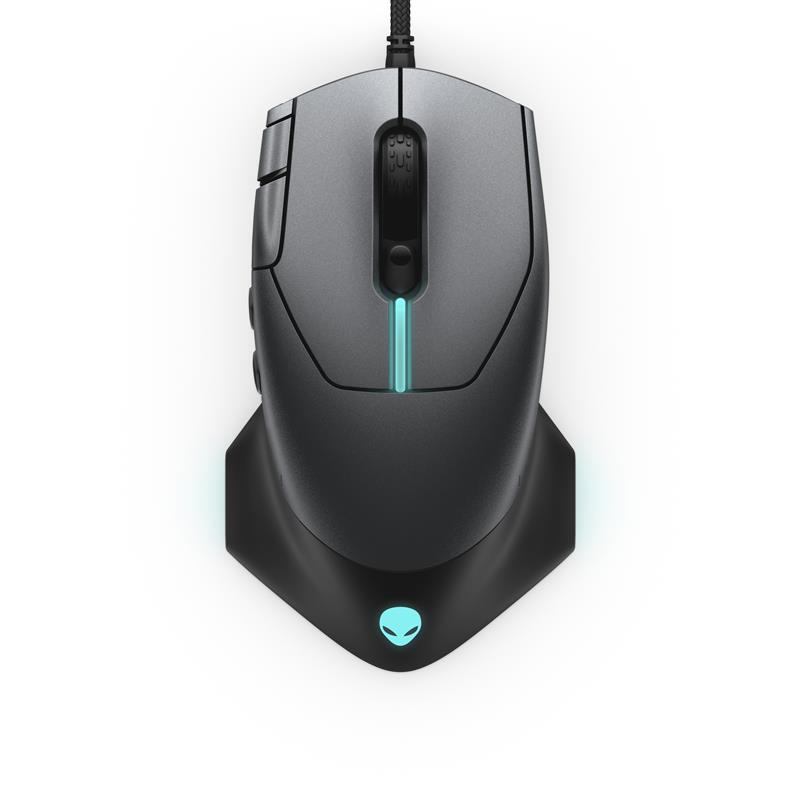 Alienware 510M muis Rechtshandig USB Type-A Optisch 16000 DPI