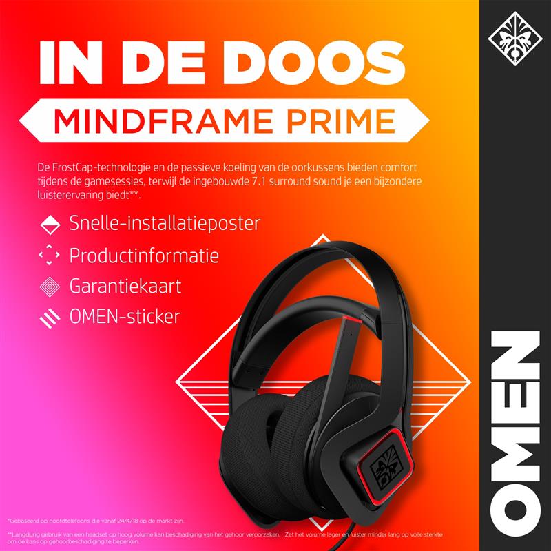 HP OMEN by Mindframe Prime-headset