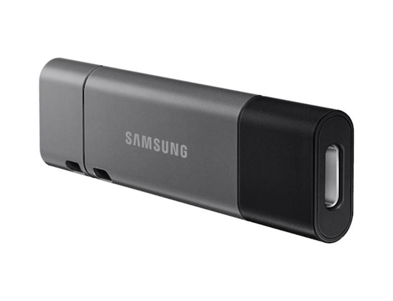 Samsung DUO Plus USB flash drive 64 GB USB Type-A / USB Type-C 3.2 Gen 1 (3.1 Gen 1) Zwart, Zilver