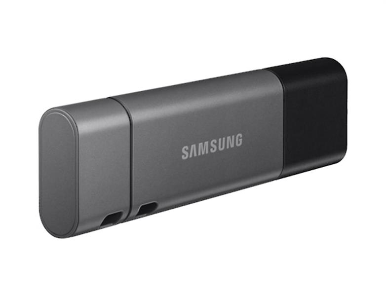 Samsung DUO Plus USB flash drive 64 GB USB Type-A / USB Type-C 3.2 Gen 1 (3.1 Gen 1) Zwart, Zilver