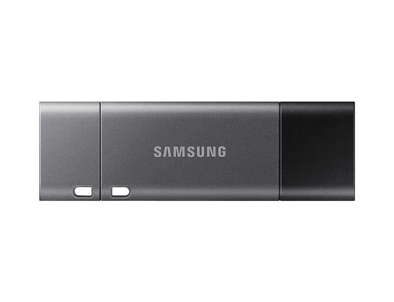 Samsung DUO Plus USB flash drive 32 GB USB Type-C 3.2 Gen 1 (3.1 Gen 1) Zwart, Grijs