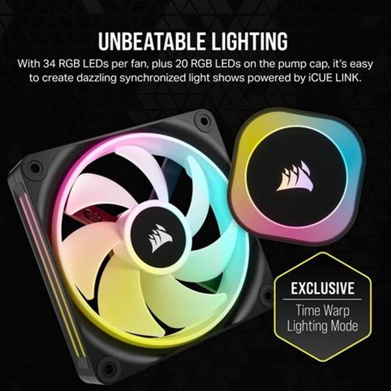 iCUE LINK H150i RGB AIO 360mm Liq Cooler