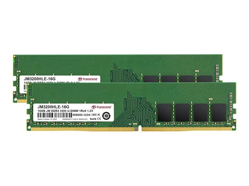 TRANSCEND JM 32GB KIT DDR4 3200Mhz U-DIM