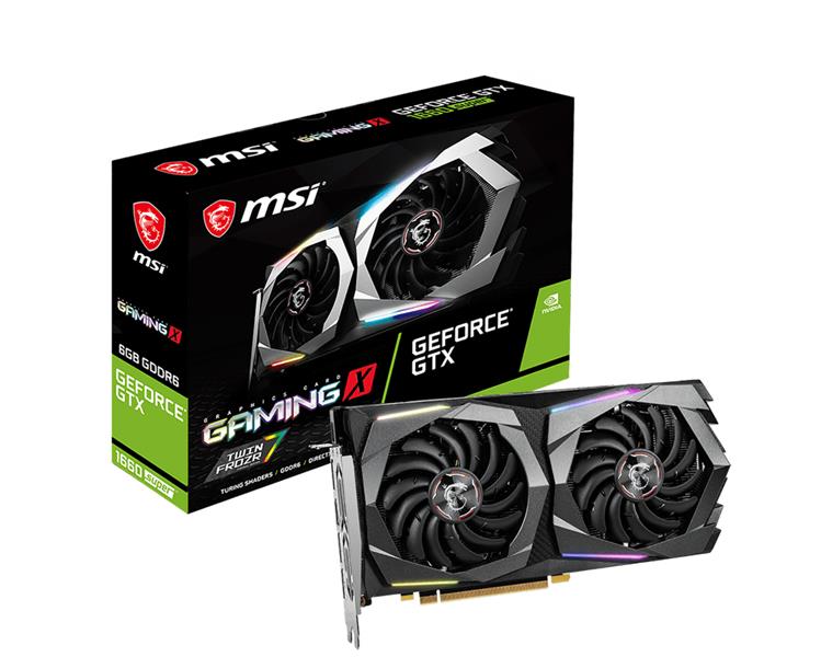 MSI GeForce GTX 1660 SUPER Gaming X 6 GB GDDR6