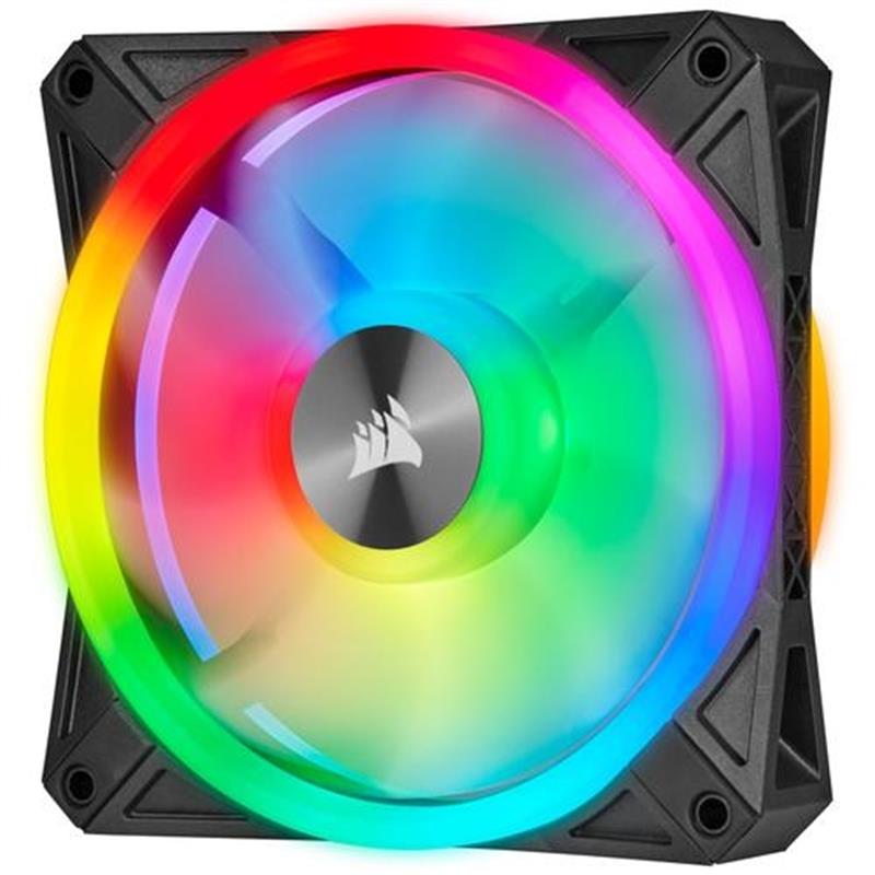 Corsair hardwarekoeling Computer behuizing Ventilator 12 cm Zwart Grijs