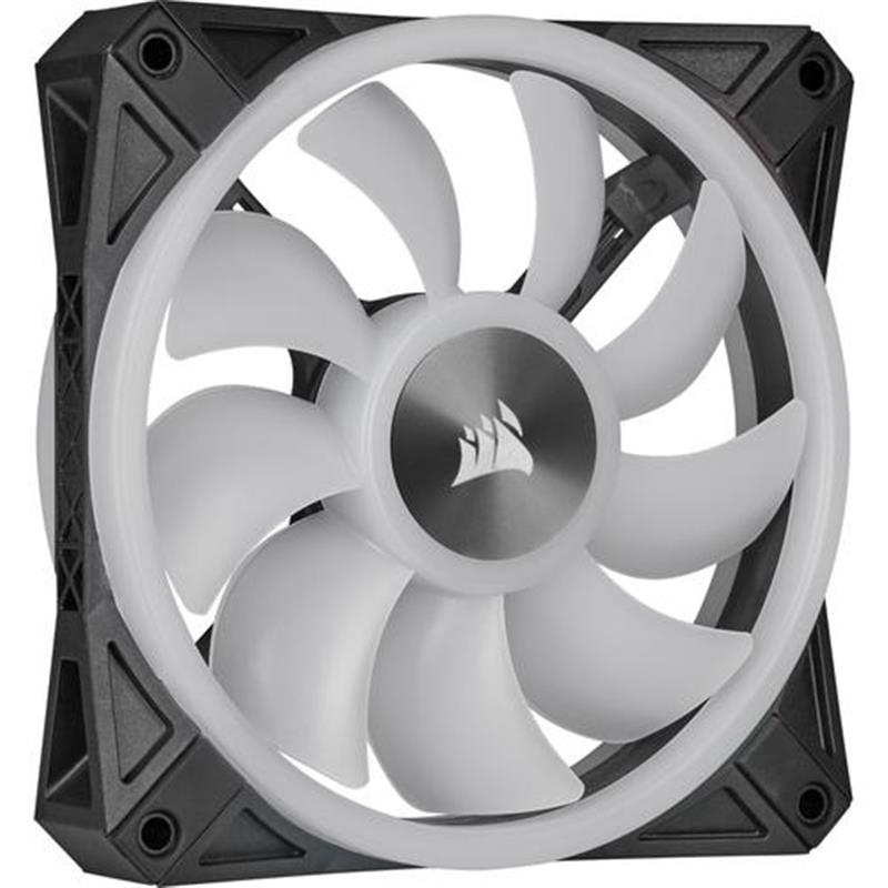 Corsair hardwarekoeling Computer behuizing Ventilator 12 cm Zwart Grijs