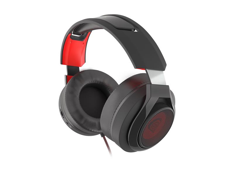 GENESIS Radon 610 Headset Bedraad Hoofdband Gamen USB Type-A Zwart, Rood