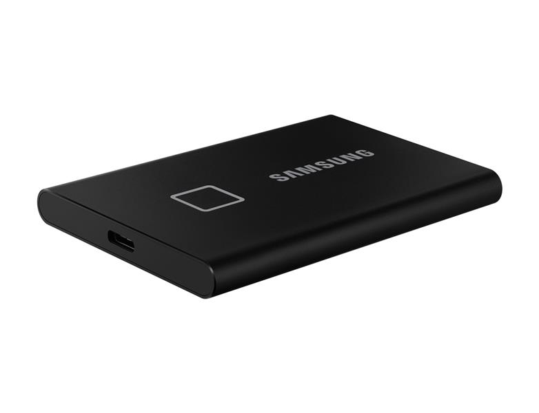 Samsung MU-PC2T0K, T7 Touch, 2000 GB, USB Type-C, 3.2 Gen 2 (3.1 Gen 2), 1050 MB/s, Wachtwoordbeveiliging, Zwart