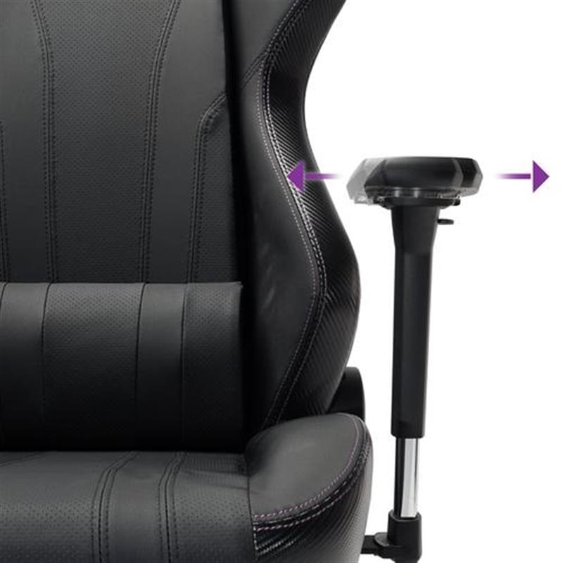 Cooler Master Caliber X1 Gaming Chair Black 4D armrest lift sway swivel forward 