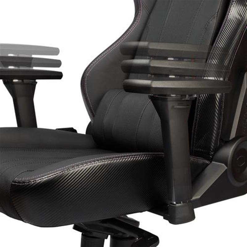 Cooler Master Caliber X1 Gaming Chair Black 4D armrest lift sway swivel forward 