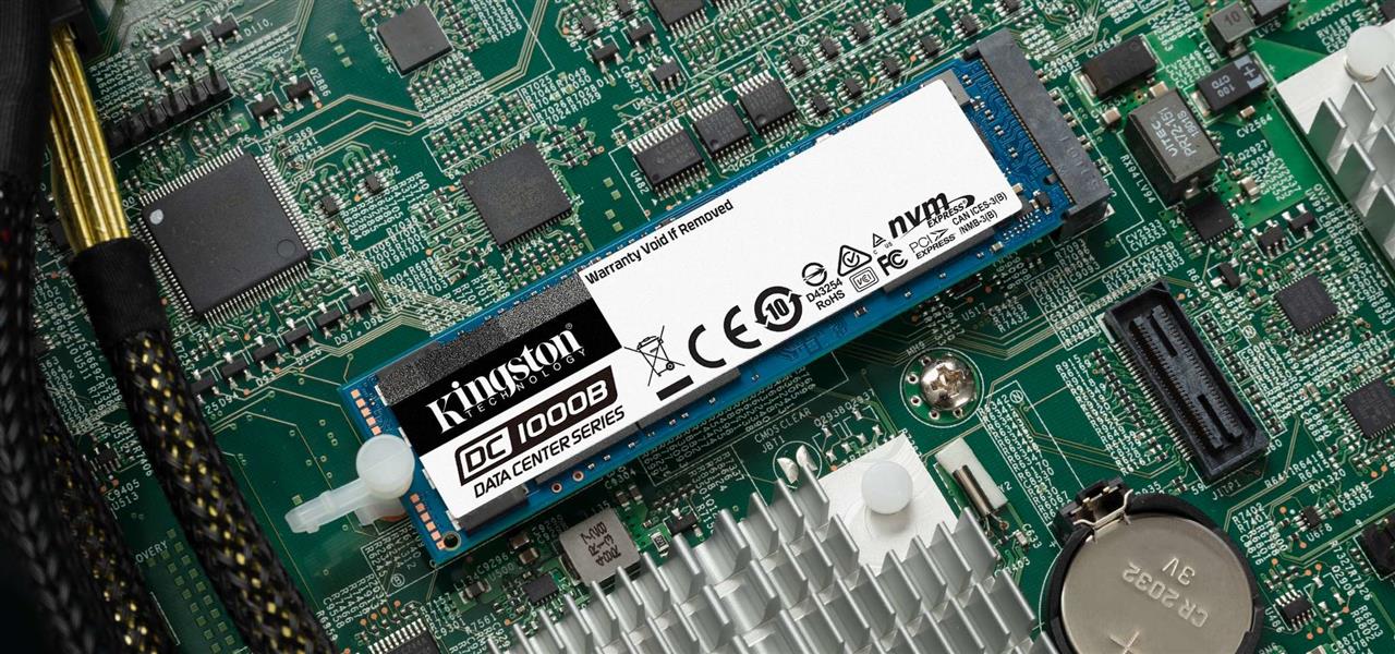 Kingston Technology DC1000B M.2 480 GB PCI Express 3.0 3D TLC NAND NVMe