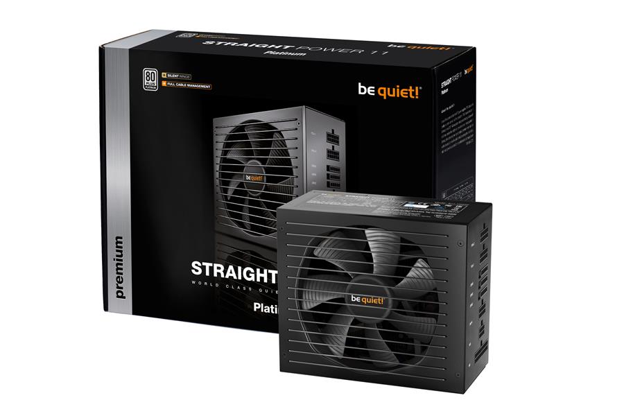 be quiet! Straight Power 11 550W Platinum power supply unit 20+4 pin ATX ATX Zwart