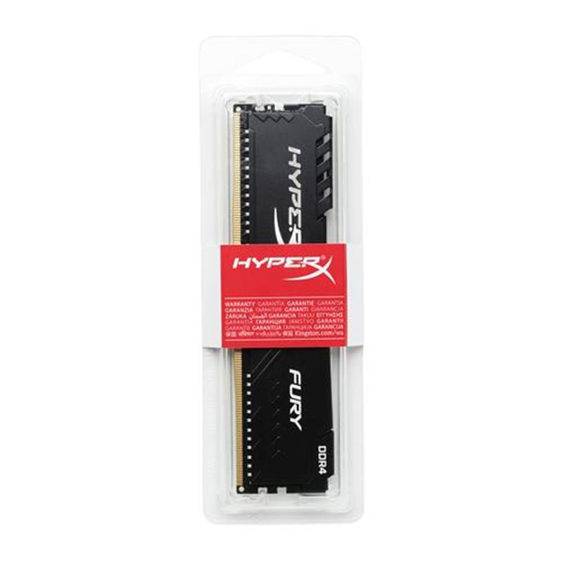HyperX FURY geheugenmodule 16 GB 1 x 16 GB DDR4 3733 MHz