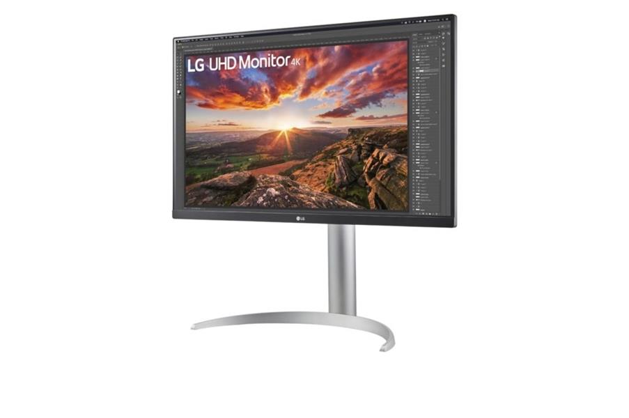 LG 27UP85NP-W 68,6 cm (27"") 3840 x 2160 Pixels 4K Ultra HD LED Zilver