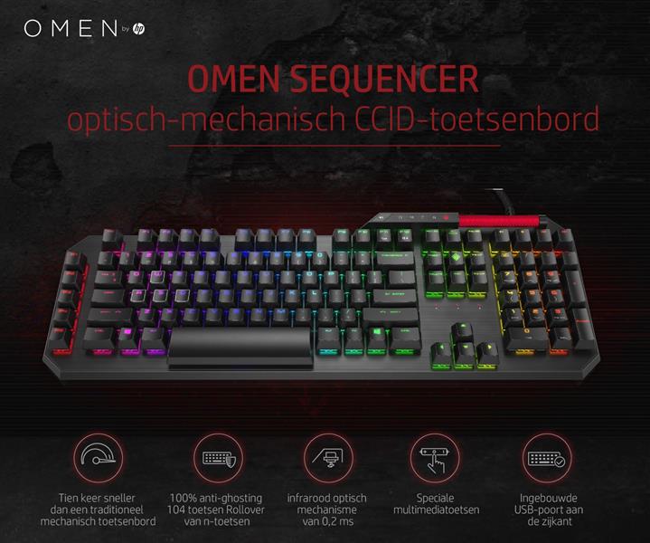HP OMEN by Sequencer toetsenbord