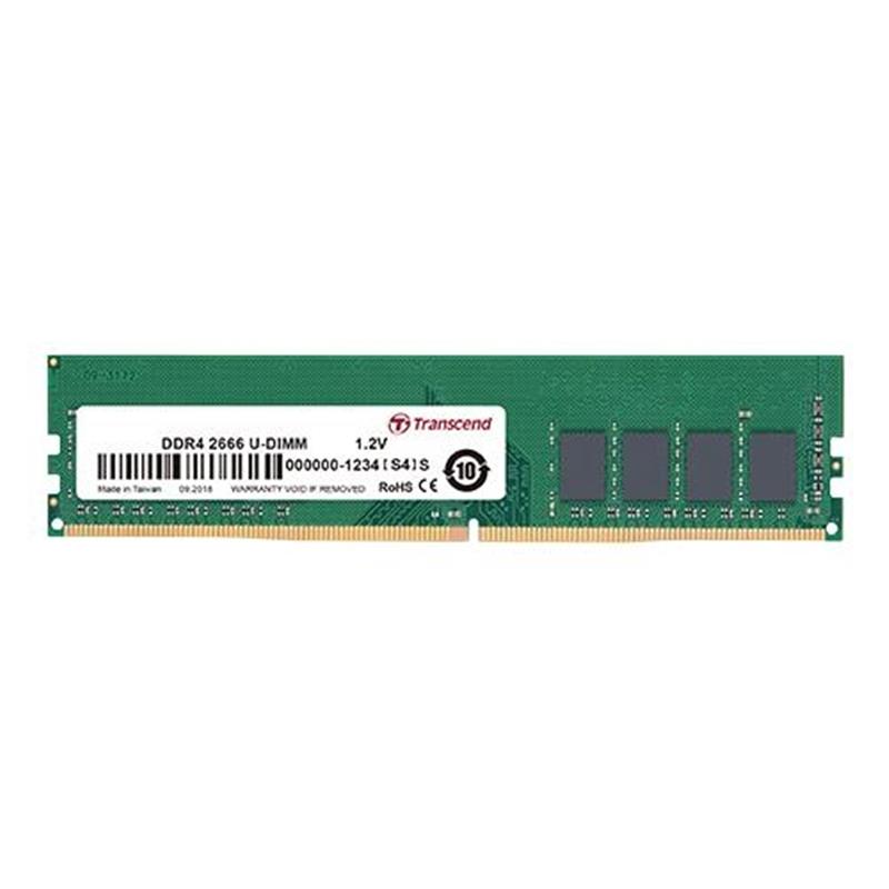 Transcend geheugenmodule 16 GB DDR4 2666 MHz ECC