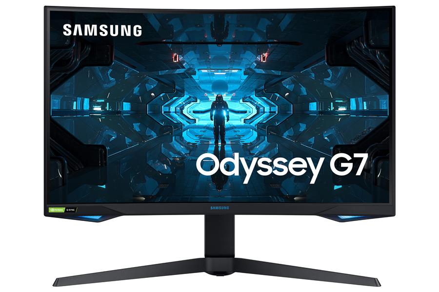 Samsung Odyssey C27G75TQSU 68,6 cm (27"") 2560 x 1440 Pixels WQHD QLED Zwart