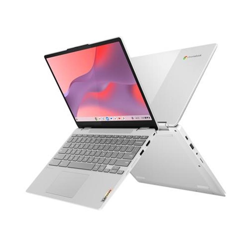 Lenovo IdeaPad Flex 3 Chrome 12IAN8 Chromebook 31 cm (12.2"") Touchscreen WUXGA Intel® N N100 8 GB LPDDR5-SDRAM 128 GB eMMC Wi-Fi 6E (802.11ax) Chrome