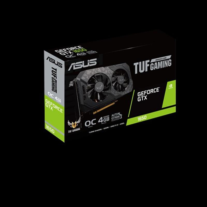 ASUS TUF Gaming TUF-GTX1650-O4GD6-GAMING NVIDIA GeForce GTX 1650 4 GB GDDR6