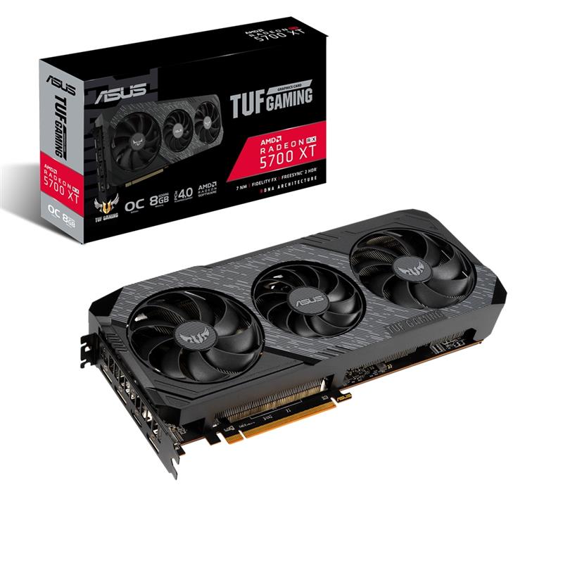 ASUS TUF Gaming TUF 3-RX5700XT-O8G-EVO-GAMING AMD Radeon RX 5700 XT 8 GB GDDR6
