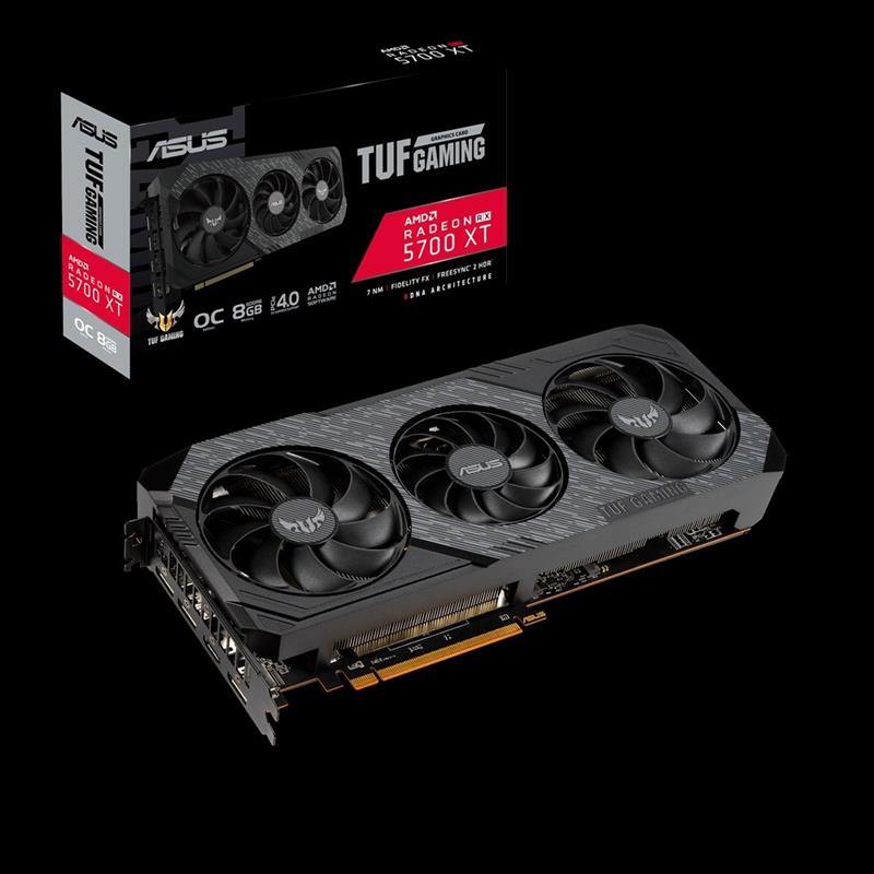 ASUS TUF Gaming TUF 3-RX5700XT-O8G-EVO-GAMING AMD Radeon RX 5700 XT 8 GB GDDR6