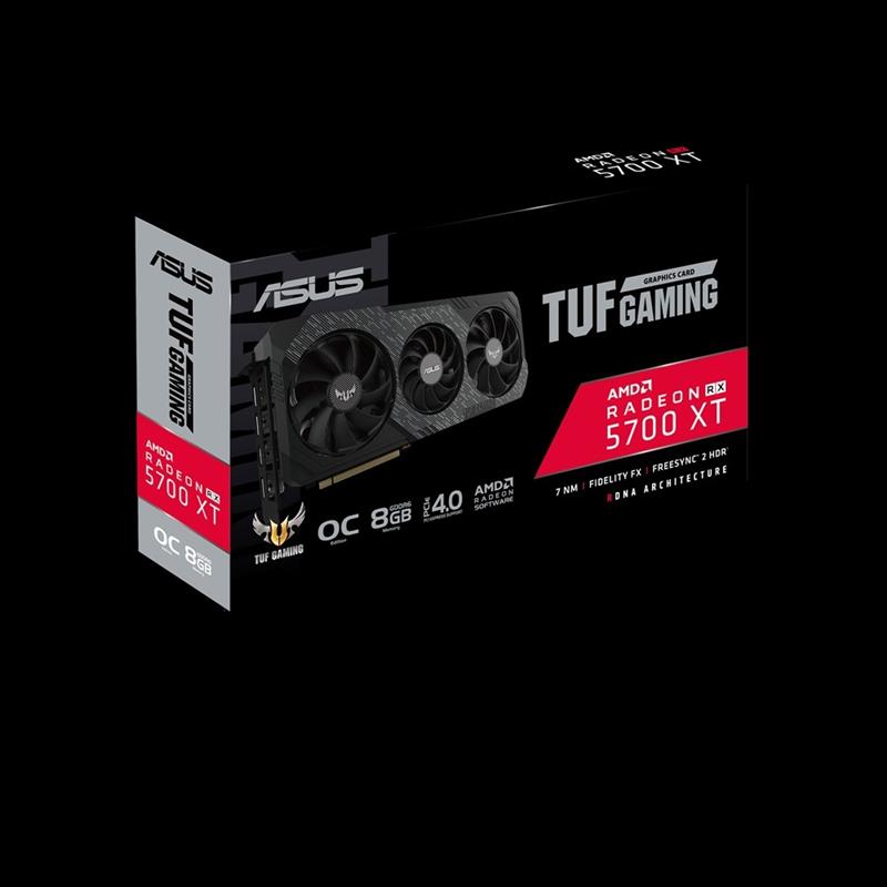 ASUS TUF Gaming TUF 3-RX5700XT-O8G-EVO-GAMING AMD Radeon RX 5700 XT 8 GB GDDR6