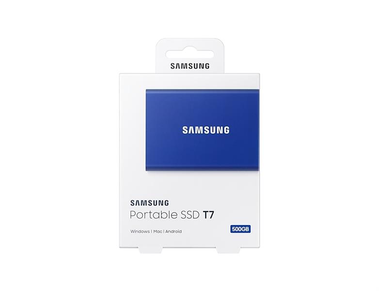 Samsung T7 500 GB Blauw