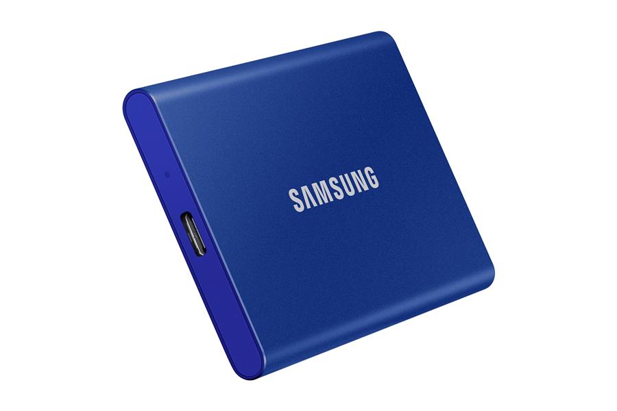 Samsung T7 500 GB Blauw