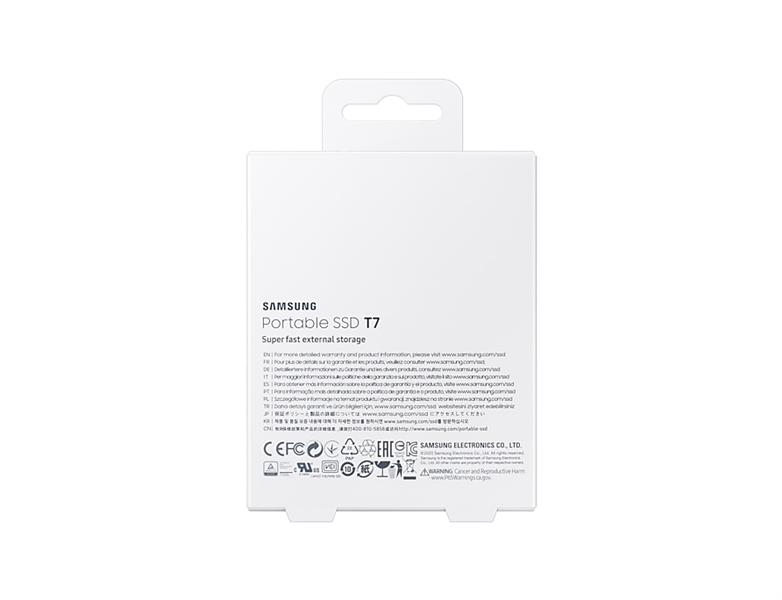 Samsung T7 500 GB Blauw