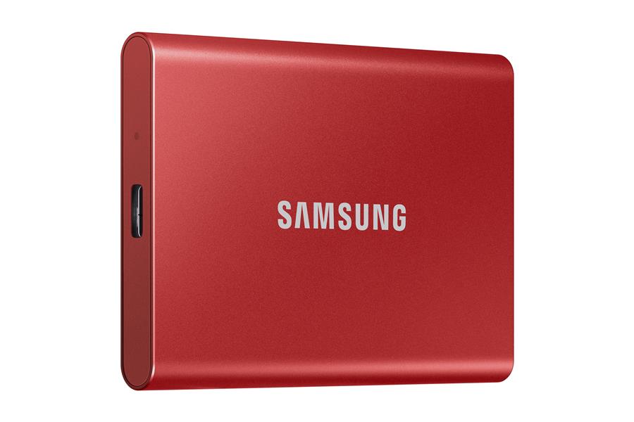 Samsung T7 2000 GB Rood