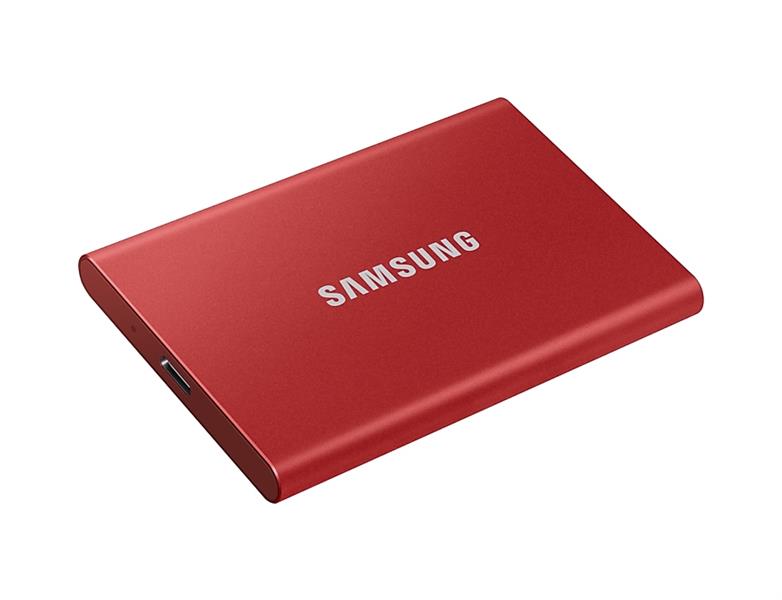 Samsung T7 500 GB Rood