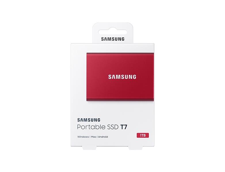 Samsung T7 1000 GB Rood