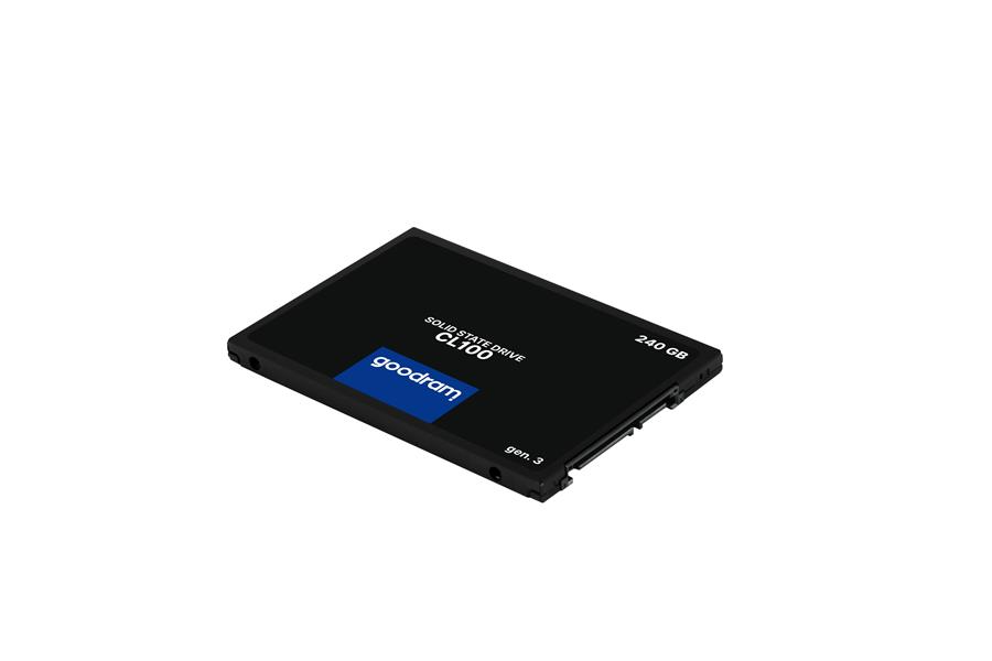 GOODRAM CL100 gen 3 SSD 2 5 240GB SATA III 3D TLC Retail 520 400 MB s