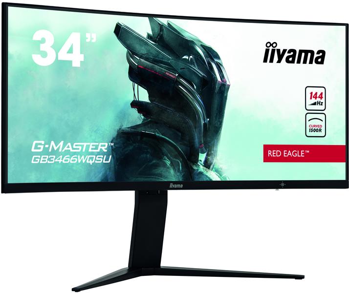 iiyama G-MASTER GB3466WQSU-B1 LED display 86,4 cm (34"") 3440 x 1440 Pixels UWQHD Zwart