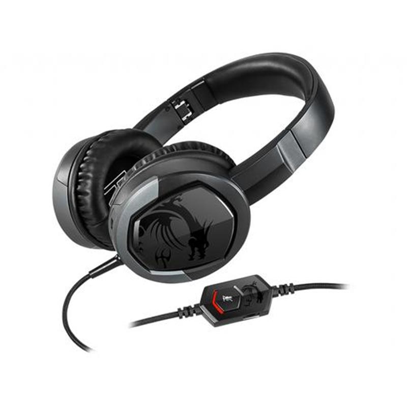 MSI Immerse GH30 V2 Headset Hoofdband Zwart 3,5mm-connector