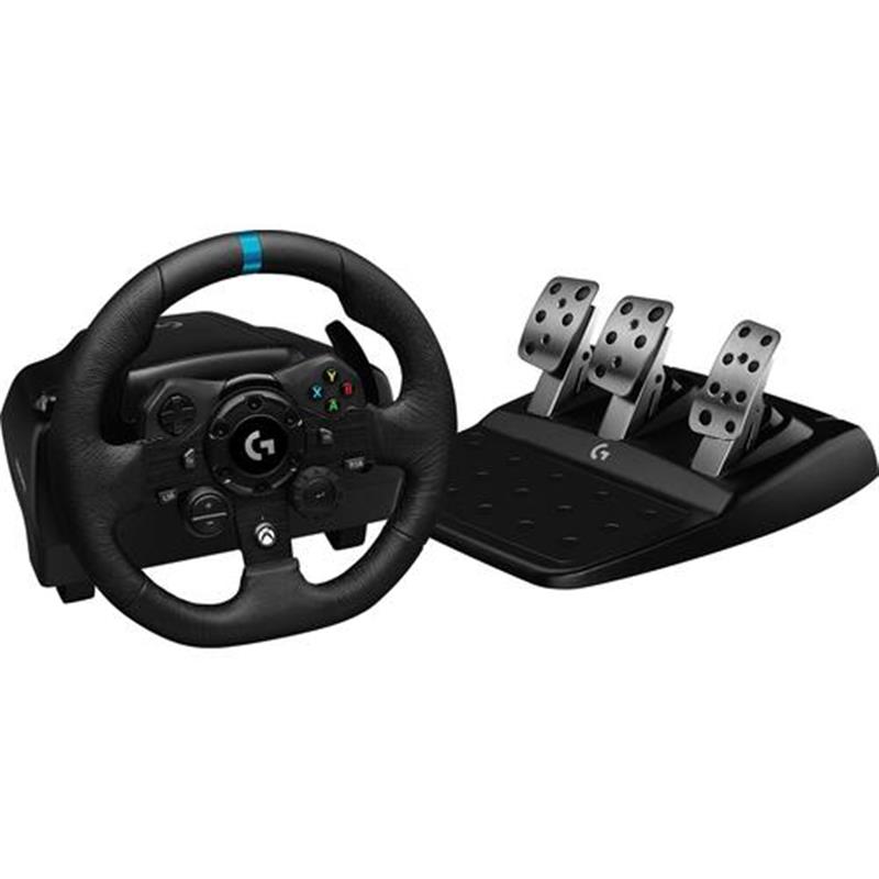 Logitech G G923 Zwart USB Stuurwiel pedalen PC Xbox 360