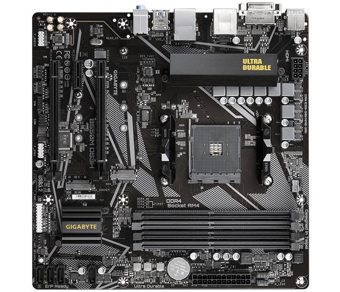 Gigabyte B550M DS3H Socket AM4 Micro ATX AMD B550