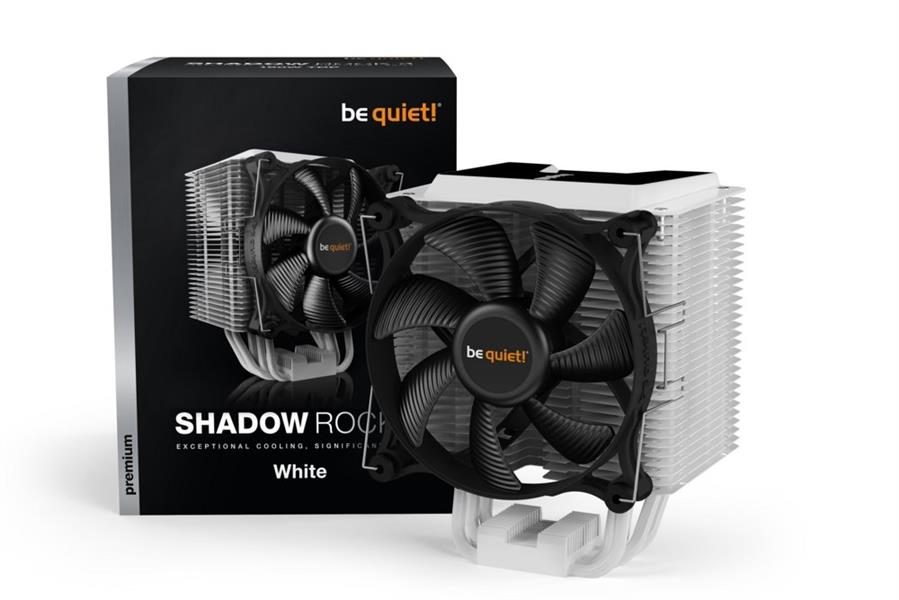 be quiet! Shadow Rock 3 White Processor Koeler 12 cm 1 stuk(s) Wit