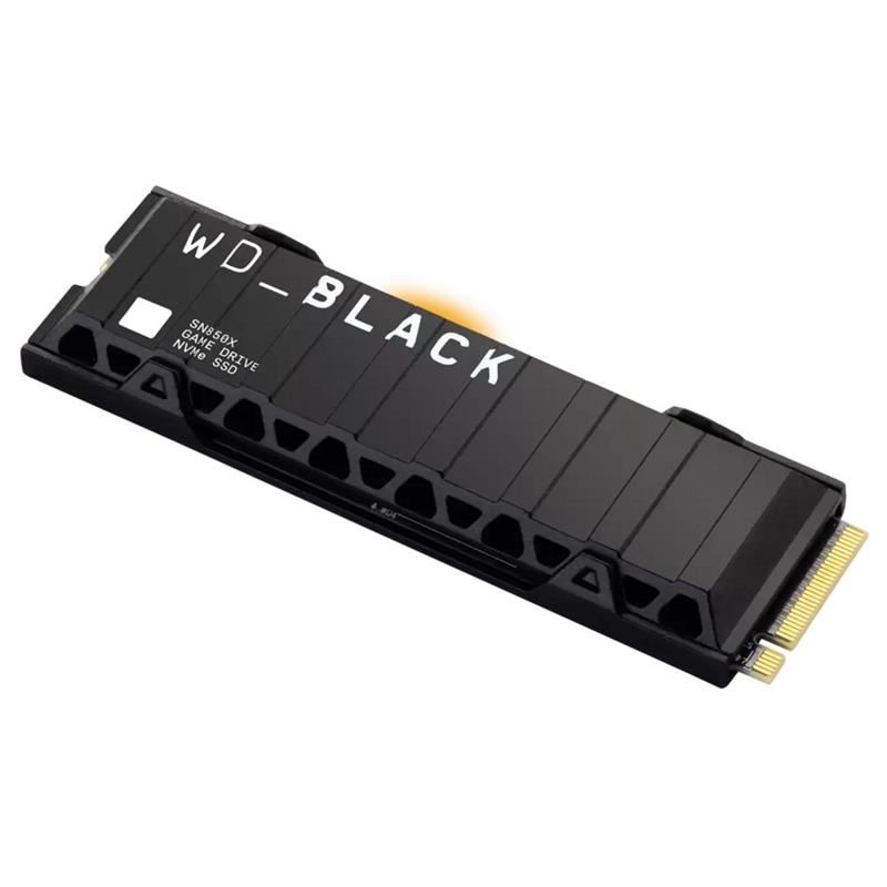 WD SSD M.2 (2280) 1TB Black Heatsink SN850X PCIe 4.0 / NVMe (Di)
