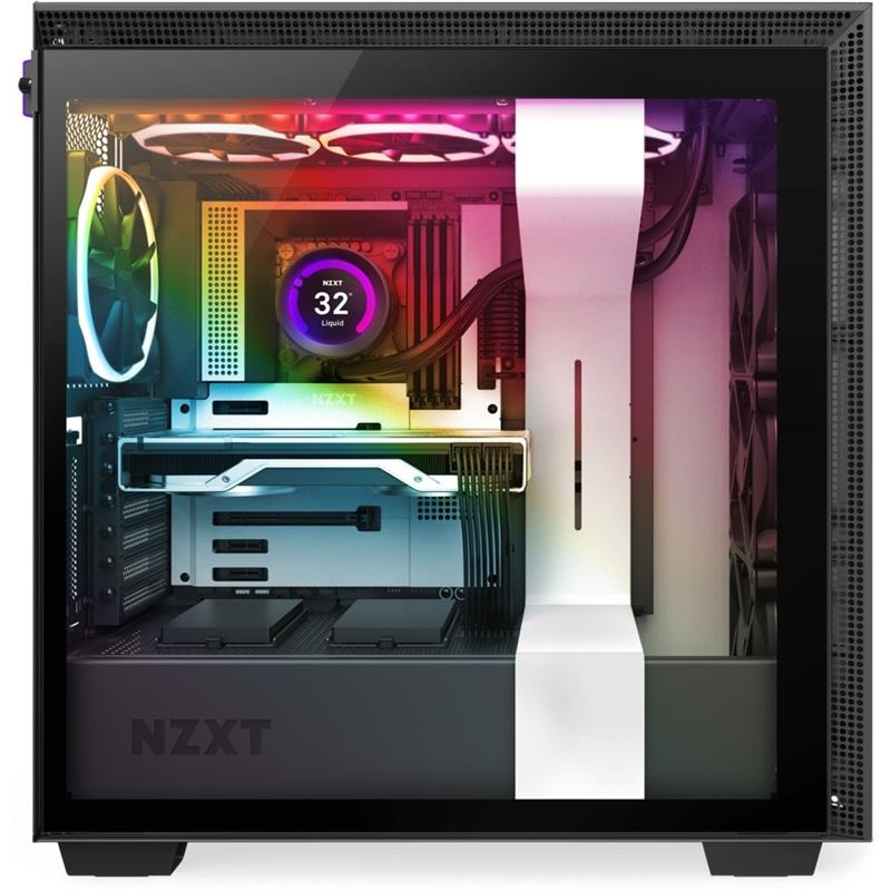 NZXT Kraken Z73 RGB Processor Alles-in-één vloeistofkoeler 12 cm Zwart