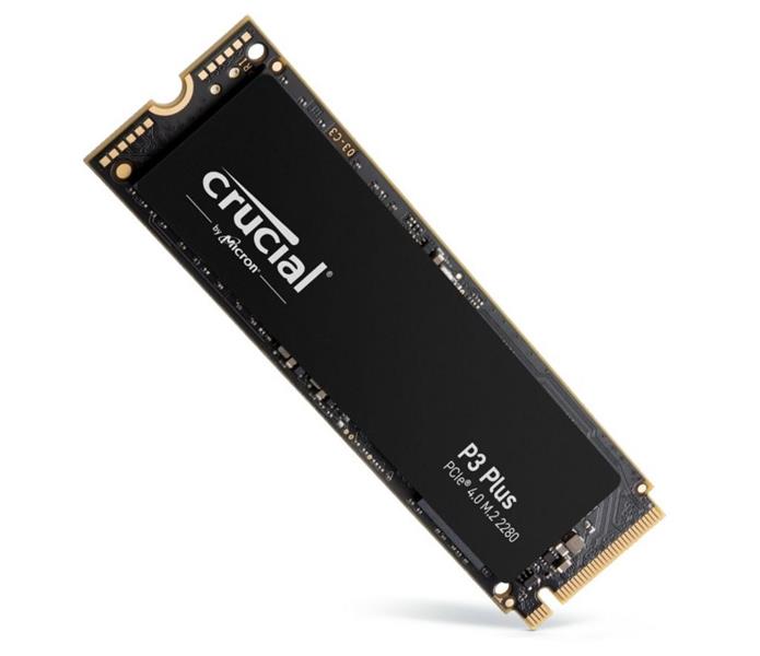 Crucial CT500P3PS P3 Plus SSD 500GB M 2 PCIe NVMe 3D NAND 4700 1900 MB s