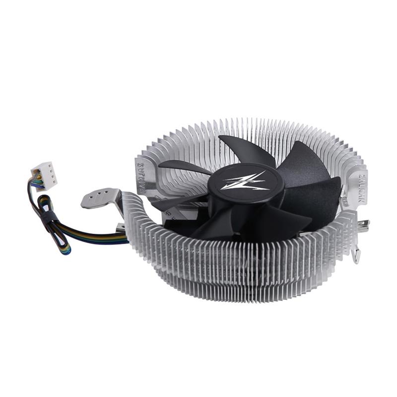 Zalman CPU Cooler Intel LGA115x 1200 775 AMD AM4 AM3 AM3 80mm low noise PWM Fan 65W TDP Advanced Sleeve Bearing 1000-2000 RPM 25 3 dB A 27 18CFM