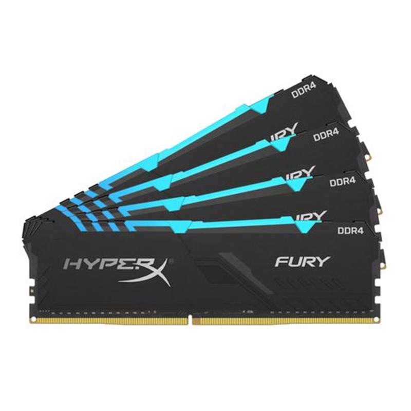 HyperX FURY geheugenmodule 128 GB 4 x 32 GB DDR4 3600 MHz