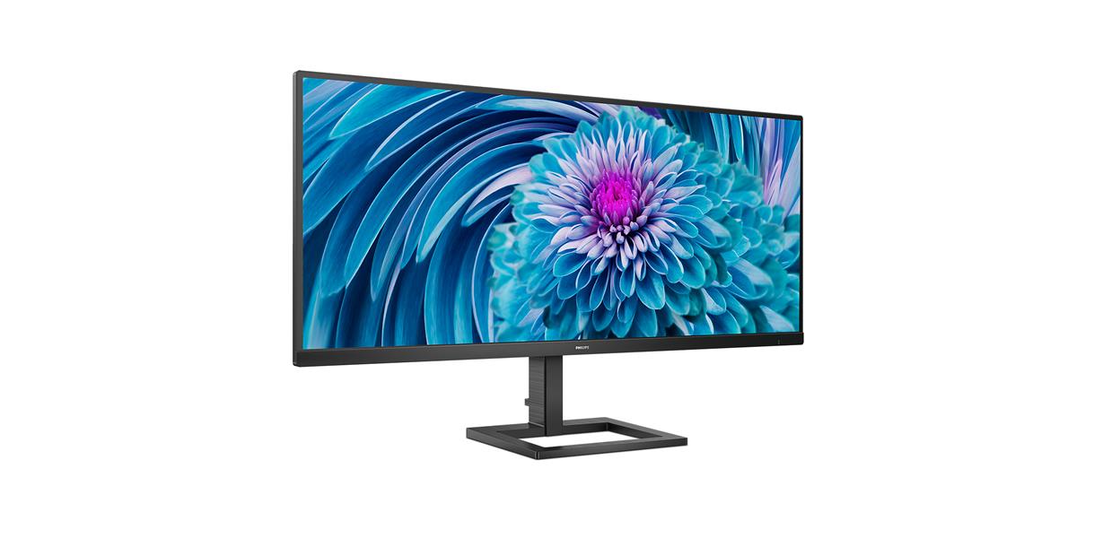 Philips E Line 345E2AE/00 computer monitor 86,4 cm (34"") 3440 x 1440 Pixels Zwart